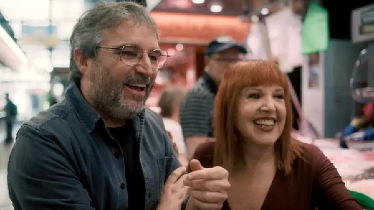 Loles León y Jordi Évole.