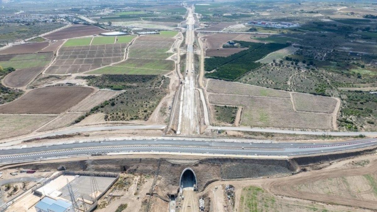 Tramo para la llegada del AVE entre Pulpí y Vera.