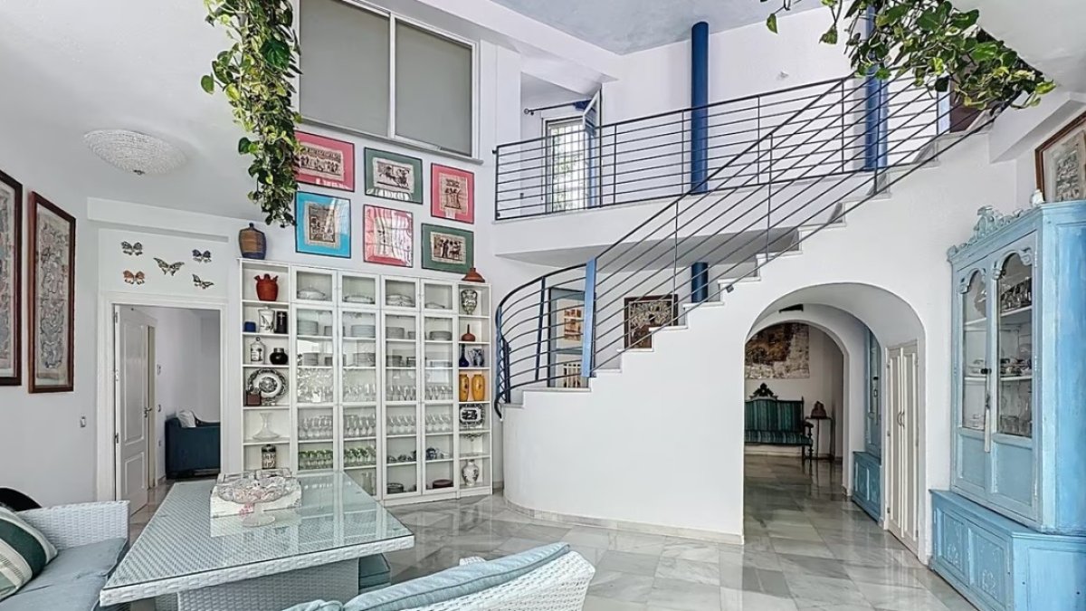 Imagen de uno de los espacios del chalet.