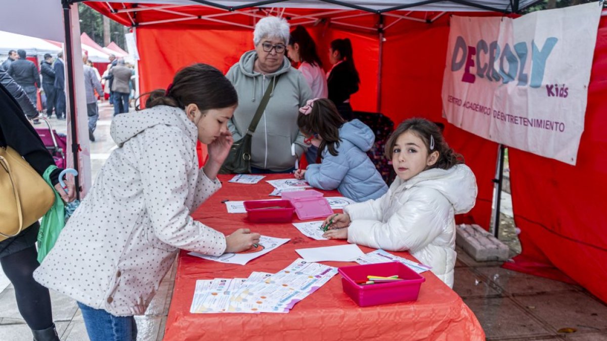 El stand de Declory Kids en la pasada edición del Día del Tomate.