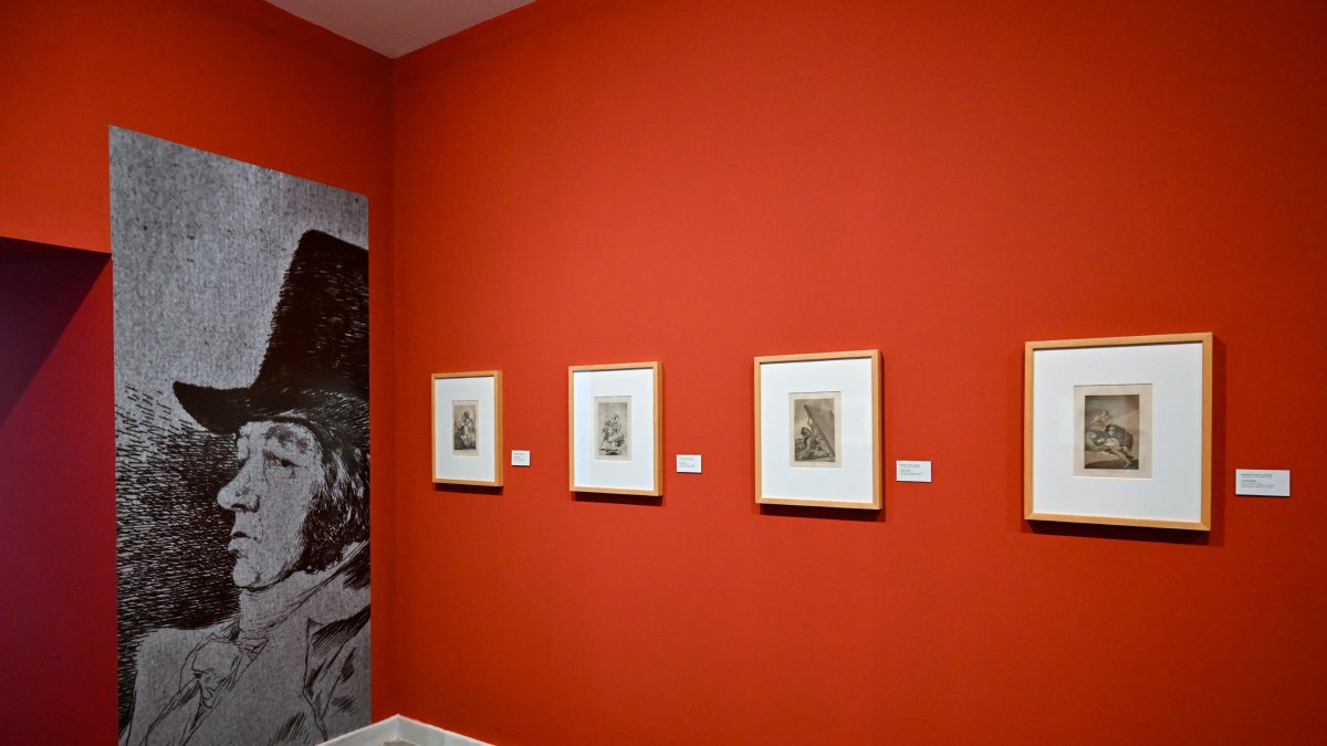 Exposición Rembrandt y Goya en el Museo Doña Pakyta.