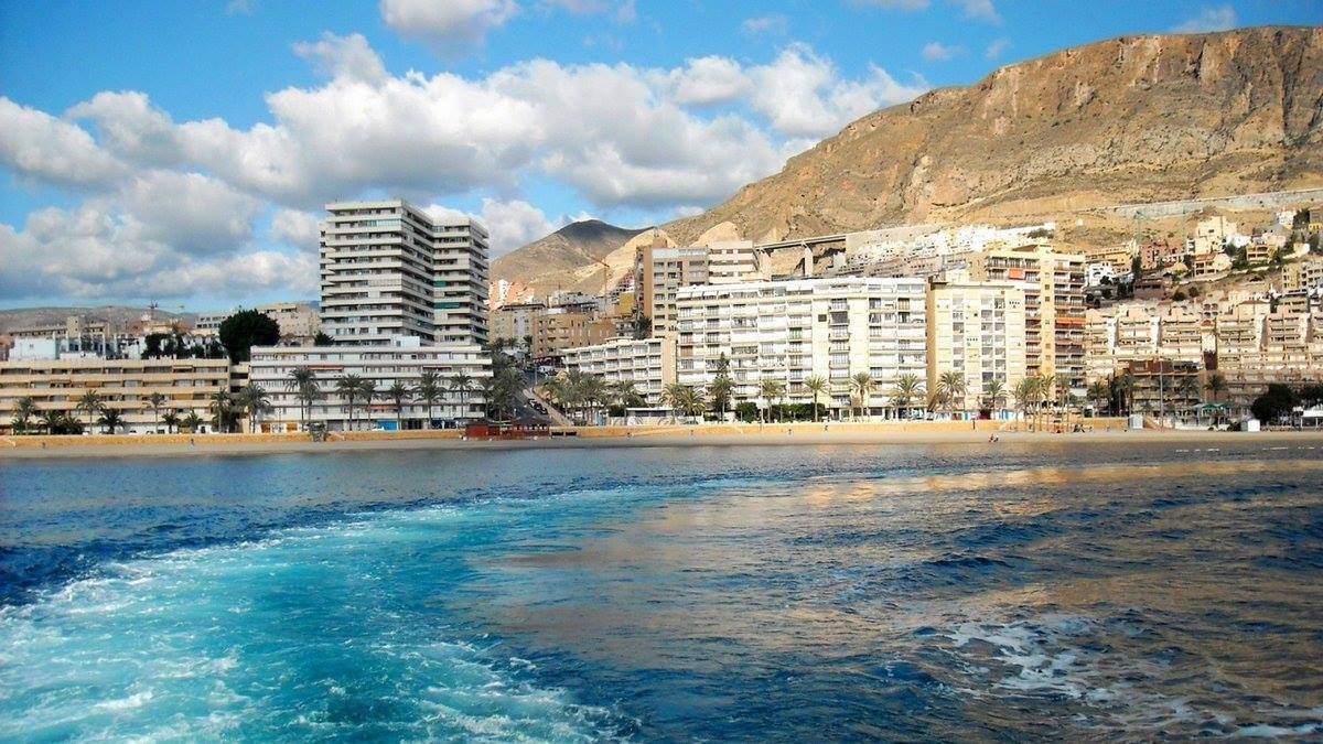 Vista de Roquetas de Mar.