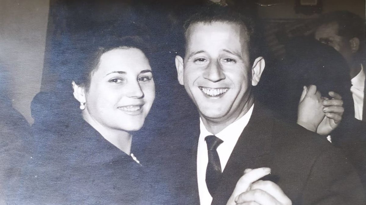 Antonia y Luis en aquellos bailes de la Caseta Popular en la Feria de Almería.