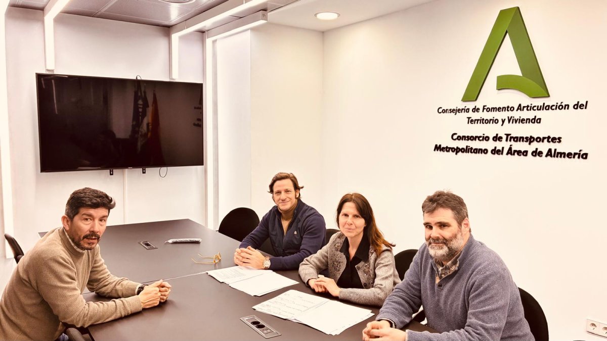 Reunión de trabajo del Consorcio de Transporte Metropolitano del Área de Almería