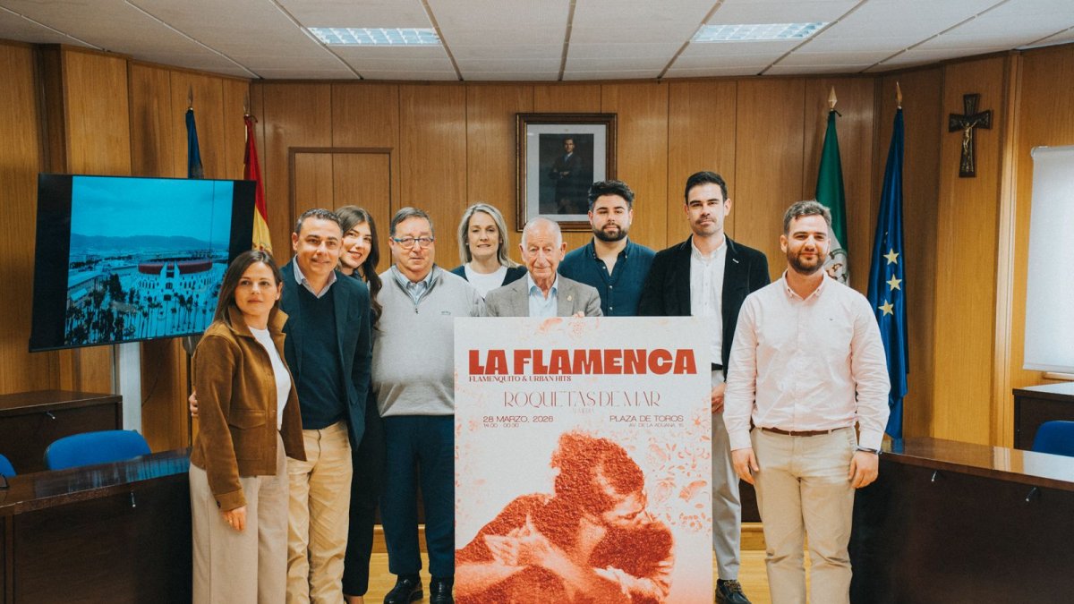 Presentación en el Ayuntamiento de Roquetas del espectáculo