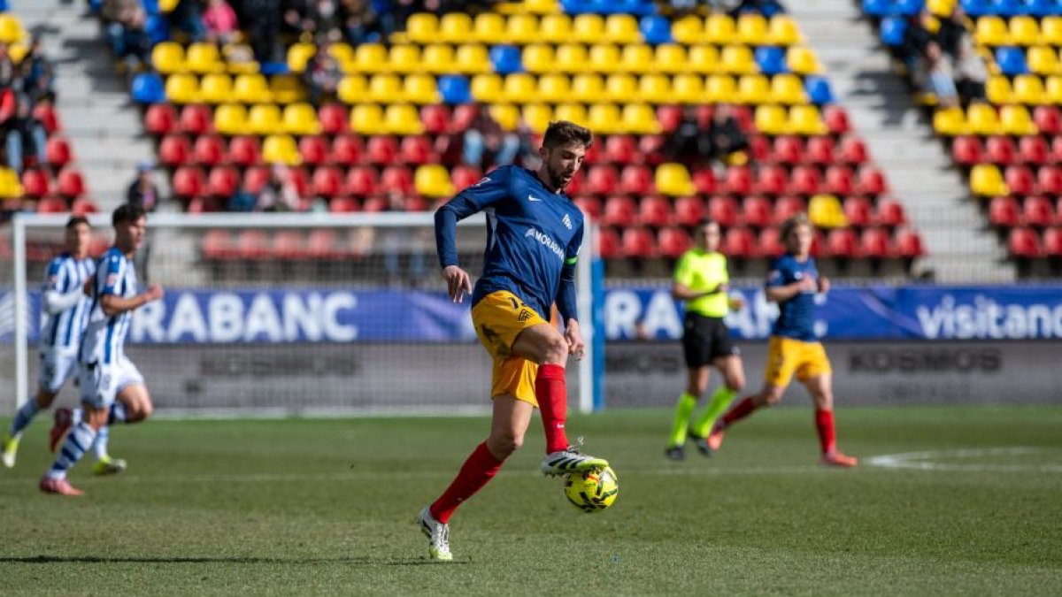 Edgar trabajó duro para hacerse con la titularidad en el Andorra.