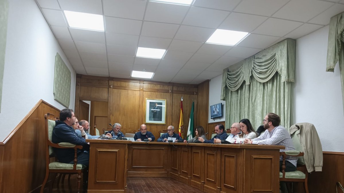 Pleno en el Ayuntamiento de Dalías