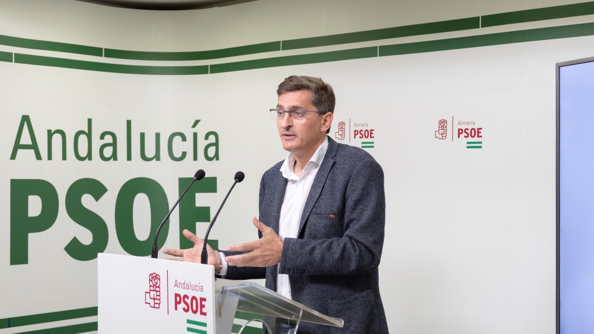 José Luis Sánchez Teruel, parlamentario socialista andaluz.