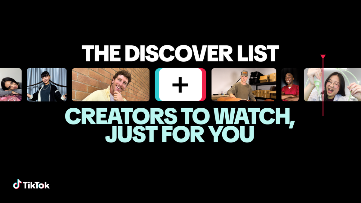 TikTok Discover List.
