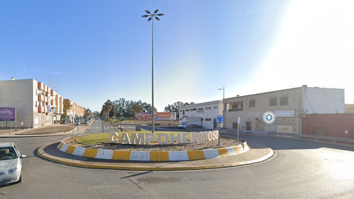 Entrada a Campohermoso.