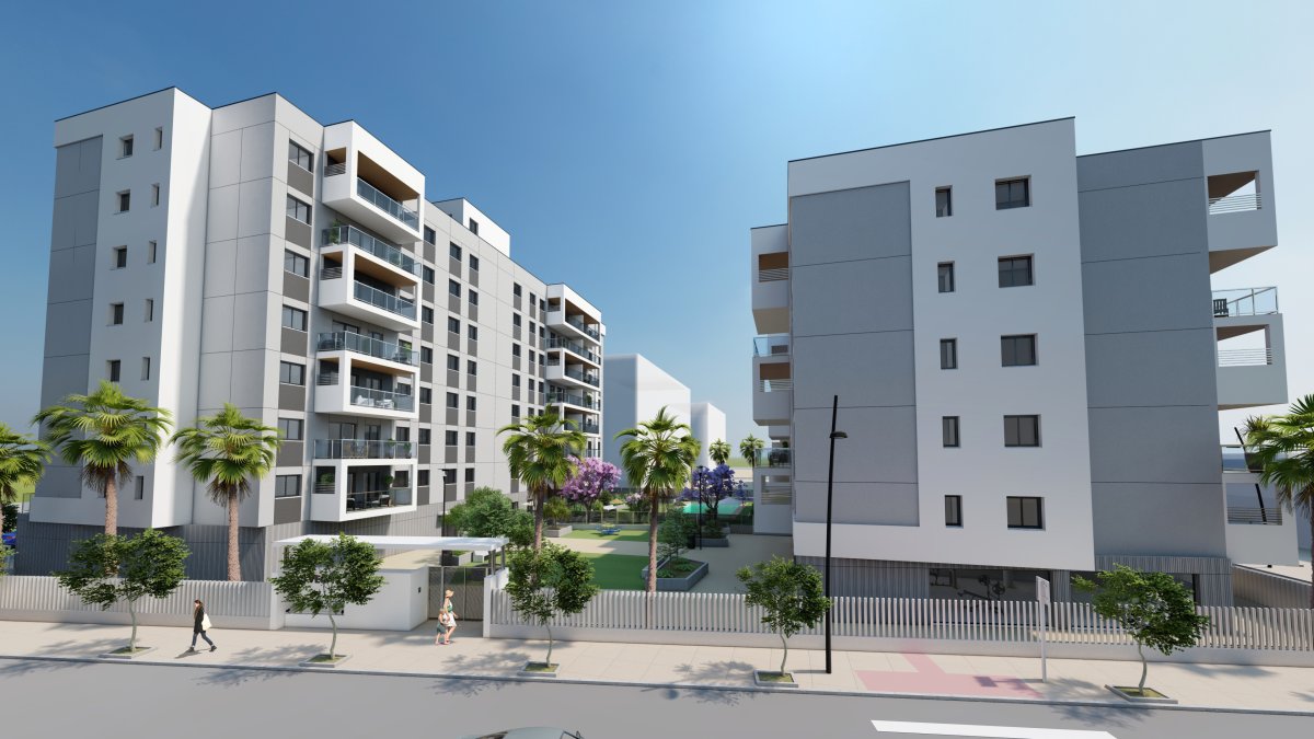 Así será la futura promoción de vivienda protegida en La Vega de Acá.