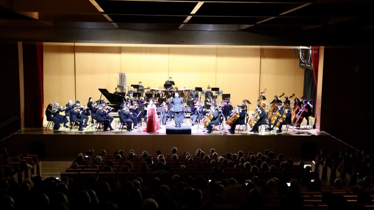 Imagen del concierto de primavera de la UAL.