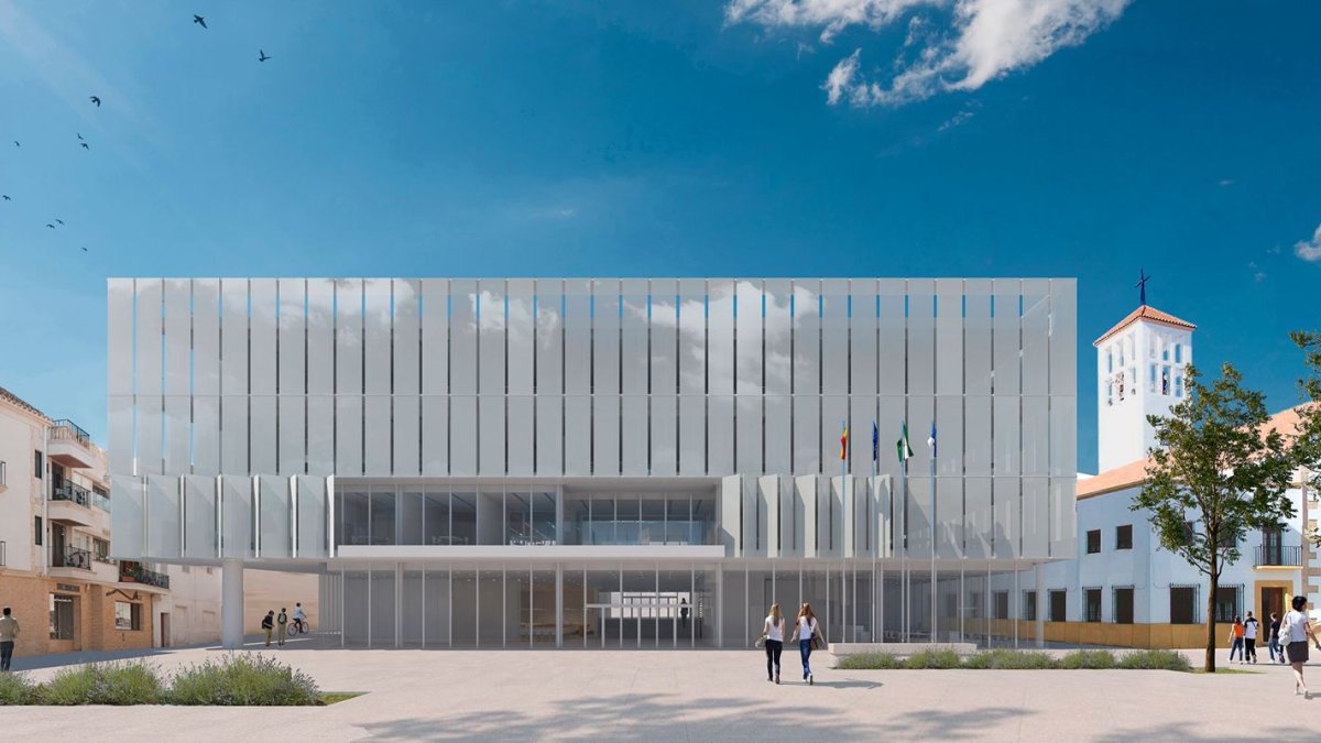 Propuesta de la nueva casa Consistorial de Roquetas de Mar.