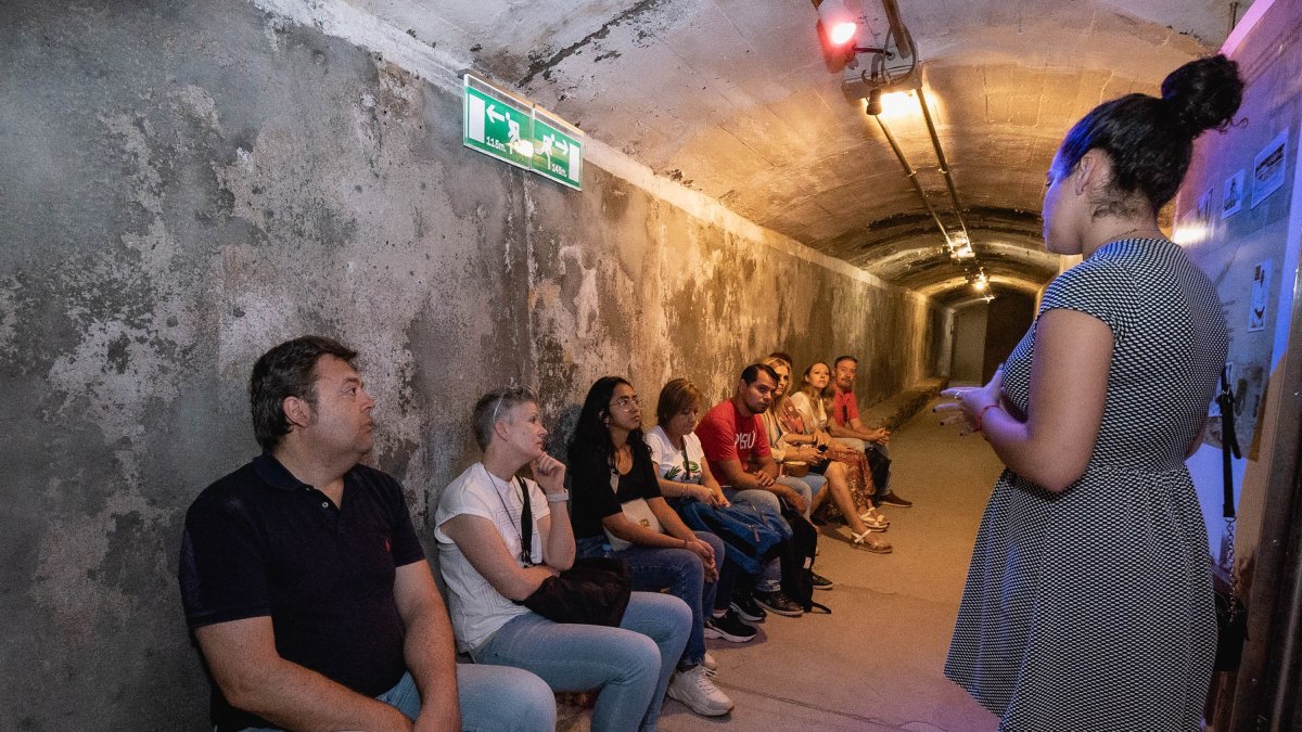 Archivo - Una visita guiada a los Refugios de la Guerra Civil de Almería.