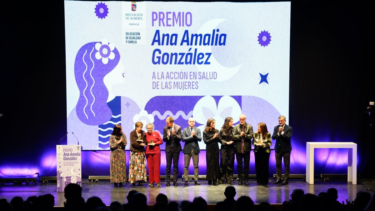 Gala de Premios Ana Amalia González en Vera.