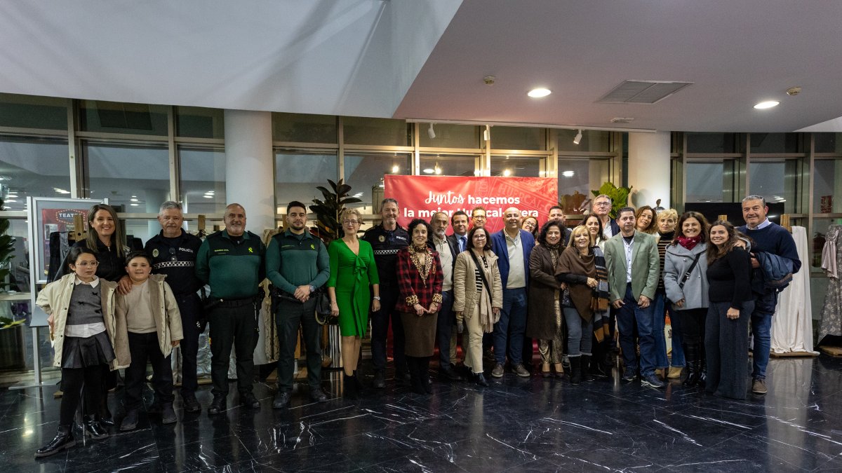 Imagen del acto en Huércal-Overa.