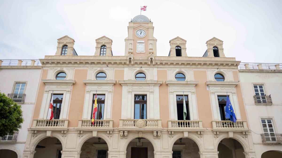 Fachada del Ayuntamiento de Almería
