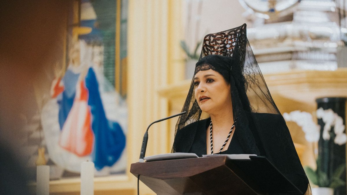 Un momento del pregón