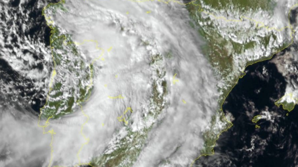 Una DANA llega este martes a Almería.