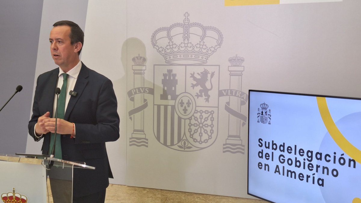 José María Martín, subdelegado del Gobierno de España en Almería.