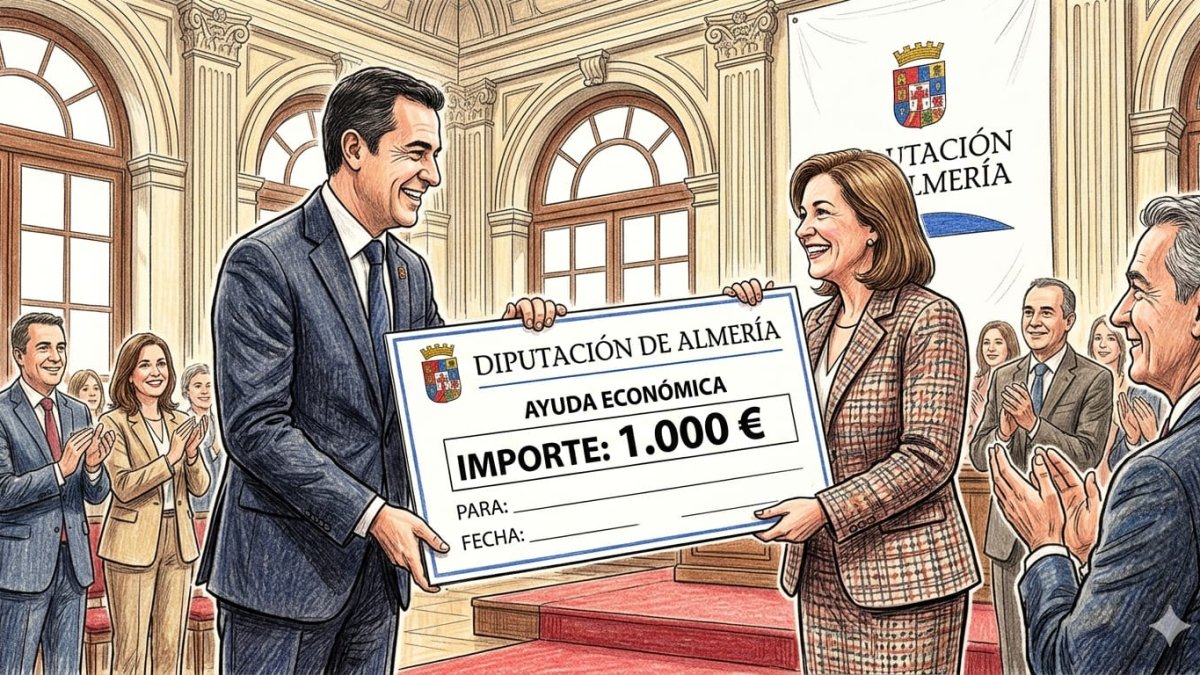 Montaje realizado por Almerienses tras el anuncio de la medida anunciada