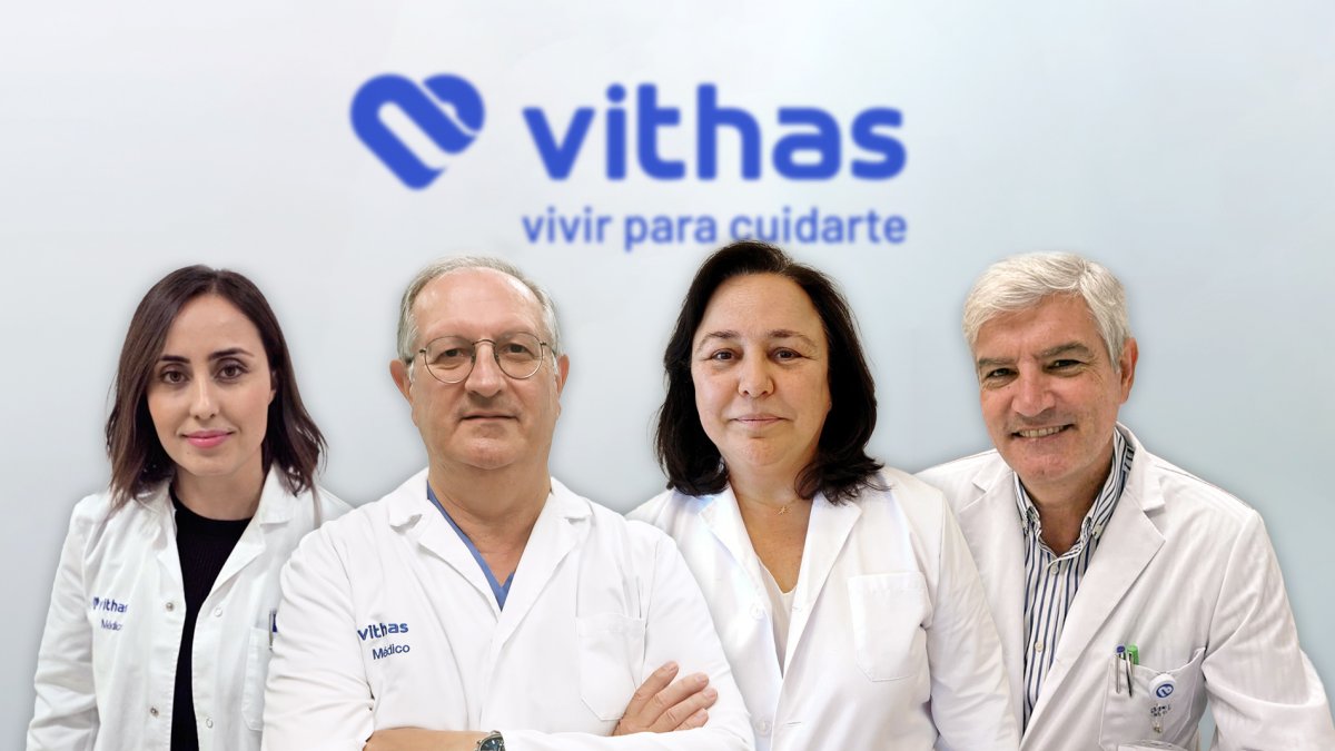 Los doctores especialistas de los hospitales Vithas en Andalucía.