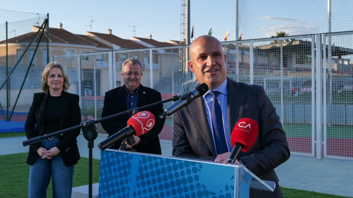 Inauguración del nuevo complejo deportivo San Miguel de Pulpí (Almería).
