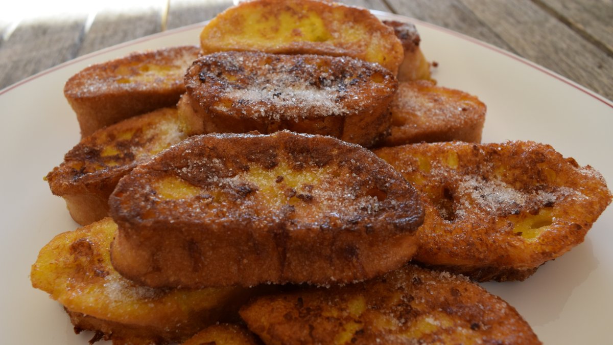 Las torrijas son unos de los dulces típicos de la Semana Santa.