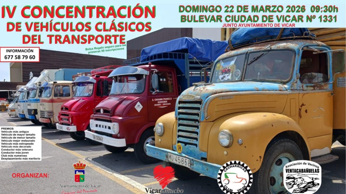 La gran fiesta del motor y los clásicos regresa este domingo a Vícar