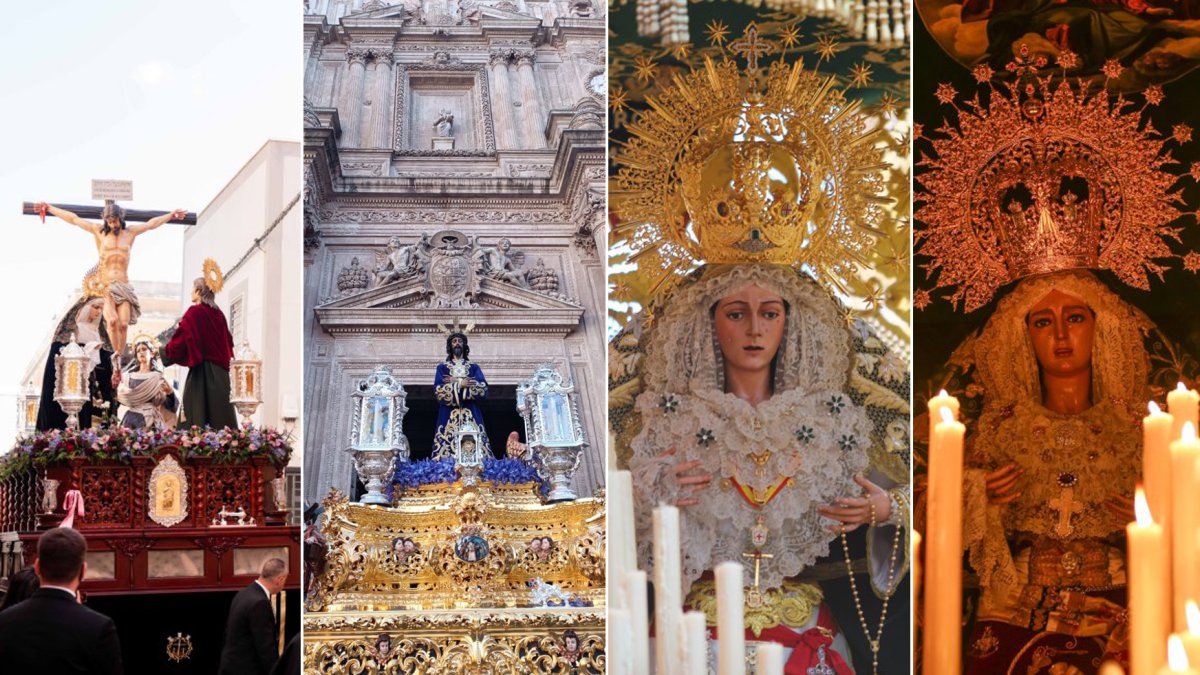 Cuatro hermandades salen a la calle el Miércoles Santo en Almería.