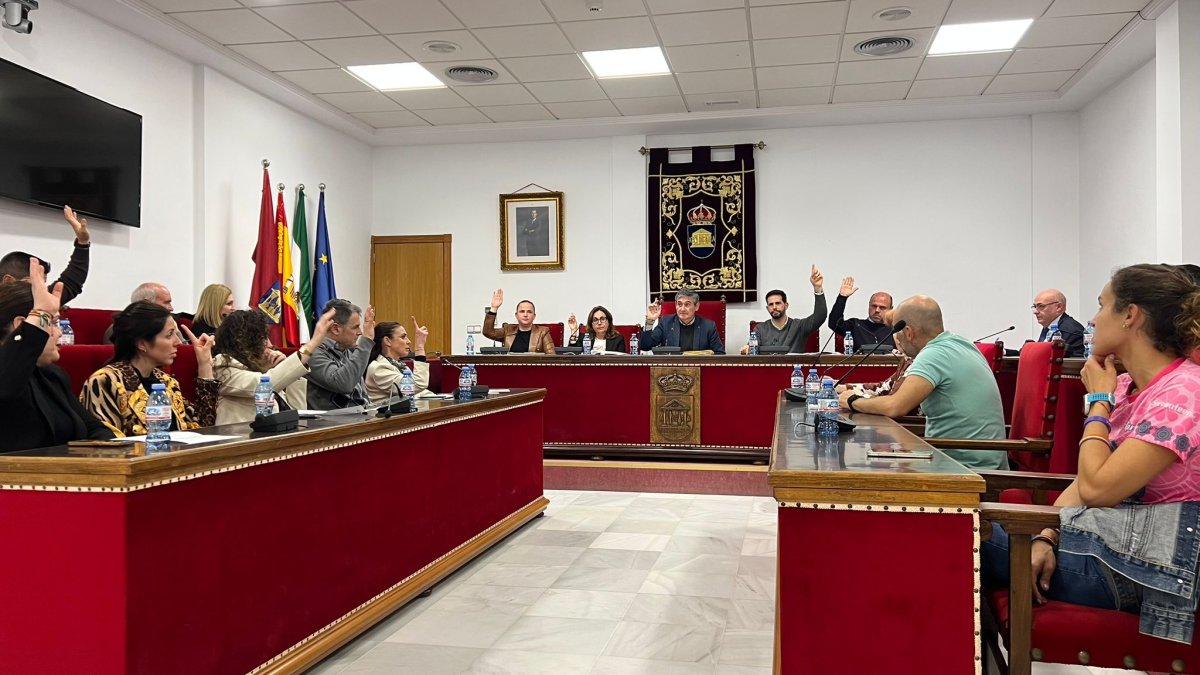 Pleno ordinario en Adra.
