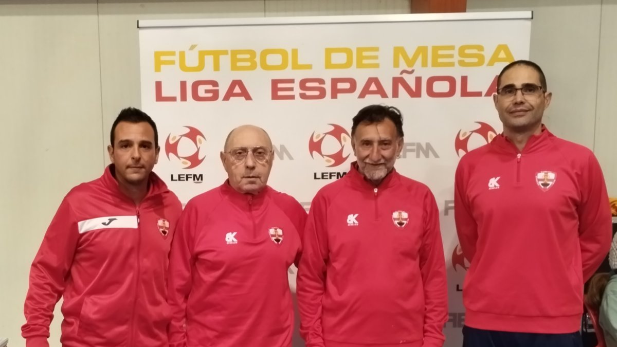 El Subbuteo Club Almería acaba en undécima posición de la Liga Española de Fútbol de Mesa.