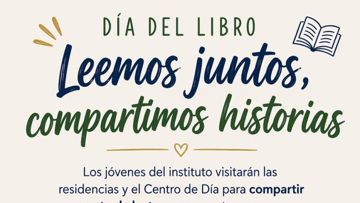 'Leemos juntos, compartimos historias' es el lema de esta actividad