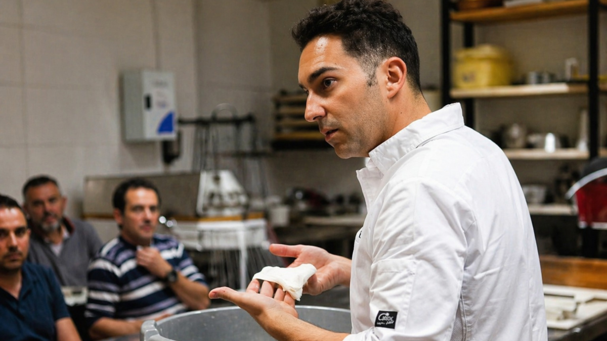 José Roldán, campeón de panadería artesanal.