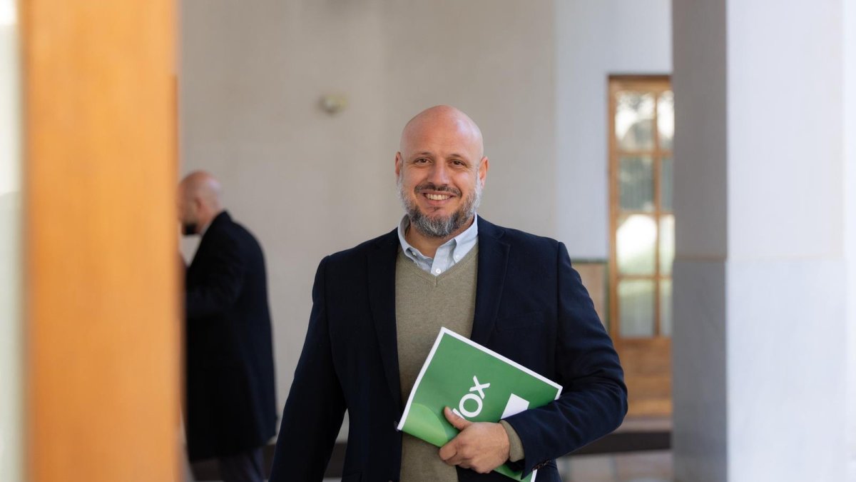 Rodrigo Alonso, cabeza de lista de Vox.