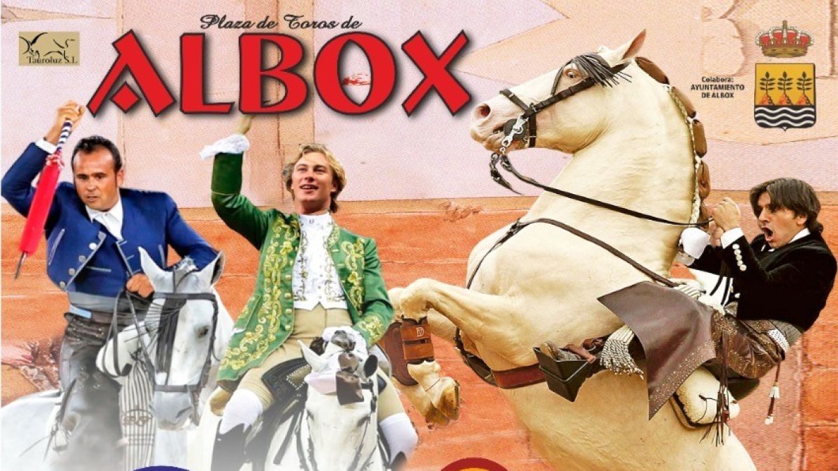 Cartel de la corrida programada en Albox