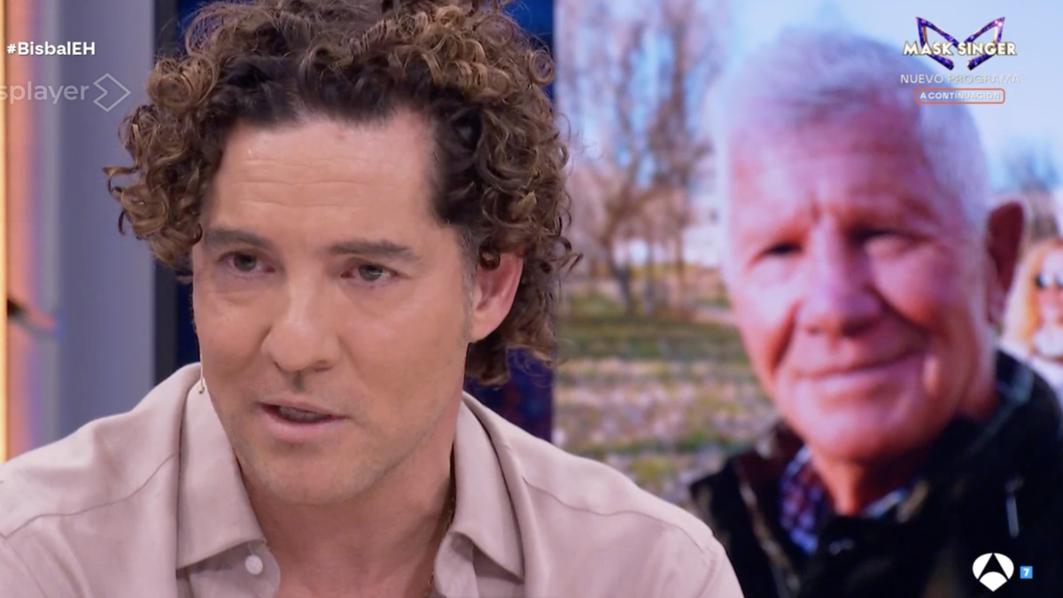 El almeriense David Bisbal durante su visita de este miércoles en 'El Hormiguero'.