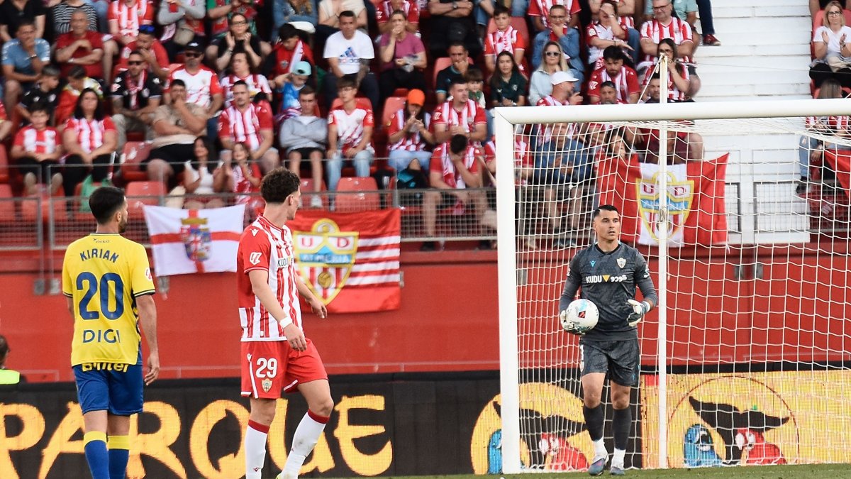 Un portero que siempre habla claro y así lo hizo después del palo del 1-2.