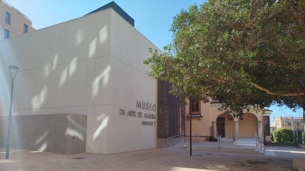 Esta es la vista principal del nuevo Museo de Arte de Almería