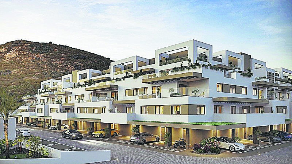 Imagen virtual del futuro residencial en Terreros.
