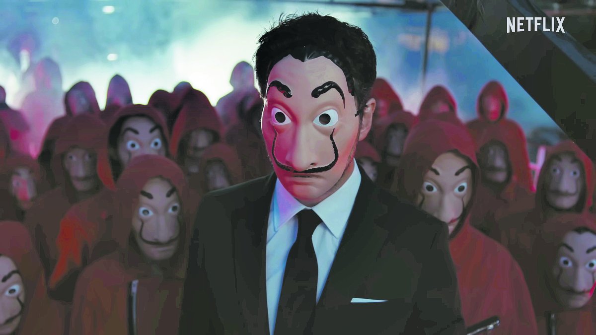 Imagen del anuncio de la expansión del universo de ‘La casa de papel’ dirigido por el almeriense Willy Rodríguez.