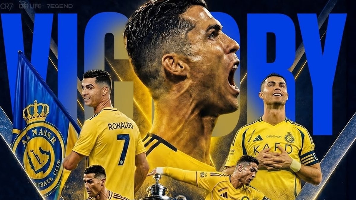 Cristiano Ronaldo logra su primera Liga en Arabia Saudí.