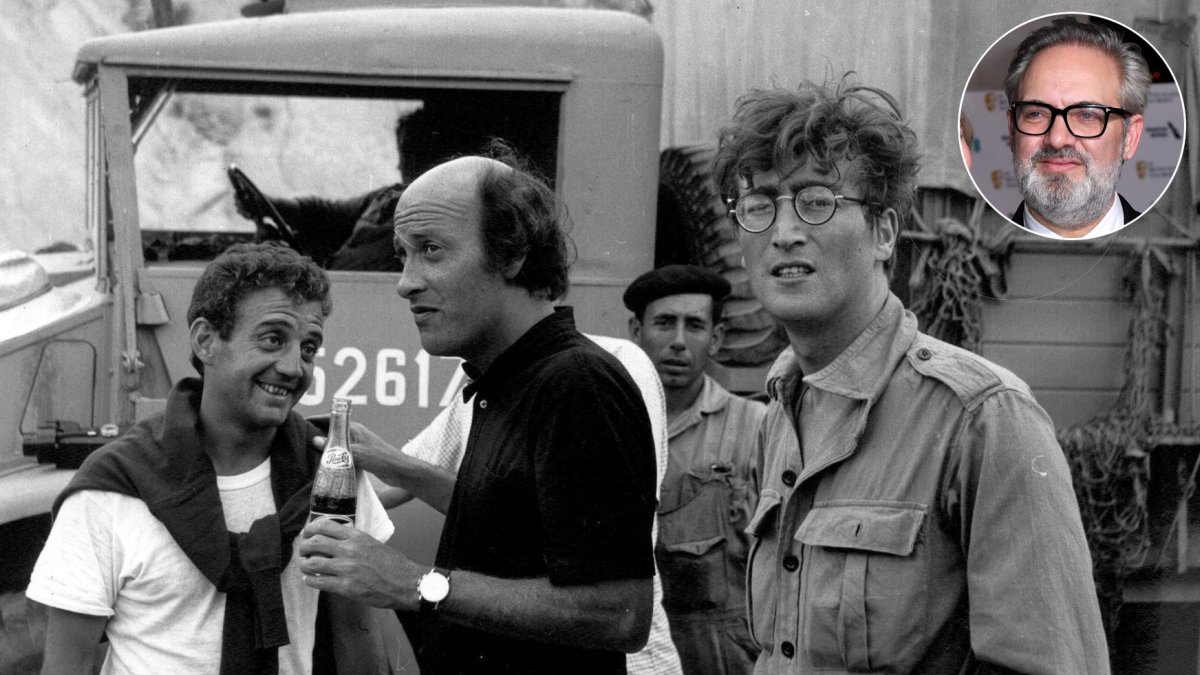 José López Rodero, Richard Lester y John Lennon, rodando en Almería ‘Cómo gané la guerra’, y Sam Mendes.