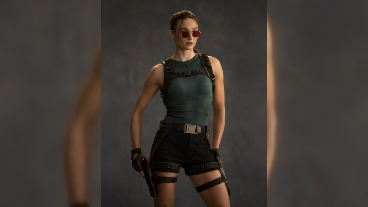 Sophie Turner es la nueva Lara Croft.