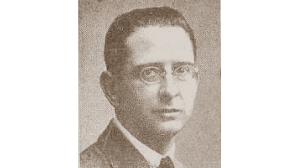José Sánchez Ulibarri, en un retrato de madurez, fue el gran industrial del sombrero en Almería en las primeras décadas del siglo XX.