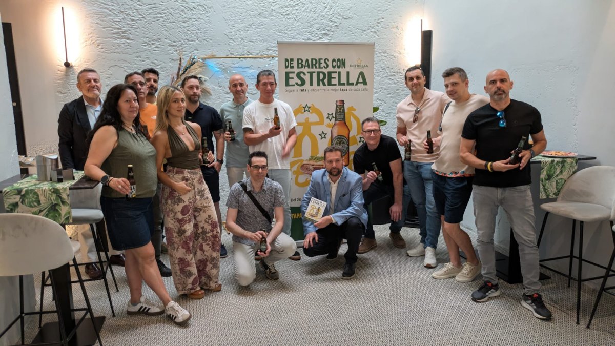 Presentación de la ruta de la tapa organizada por Estrella de Levante en Almería.