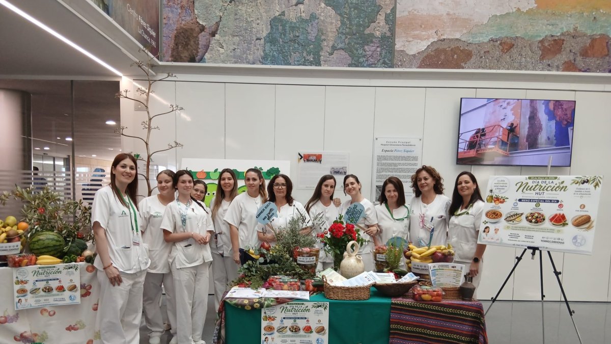 Dia de la Nutrición en el Hospital Universitario Torrecárdenas.