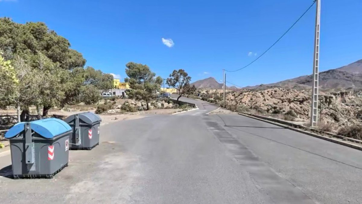 Calle Pablo Neruda de Rioja.
