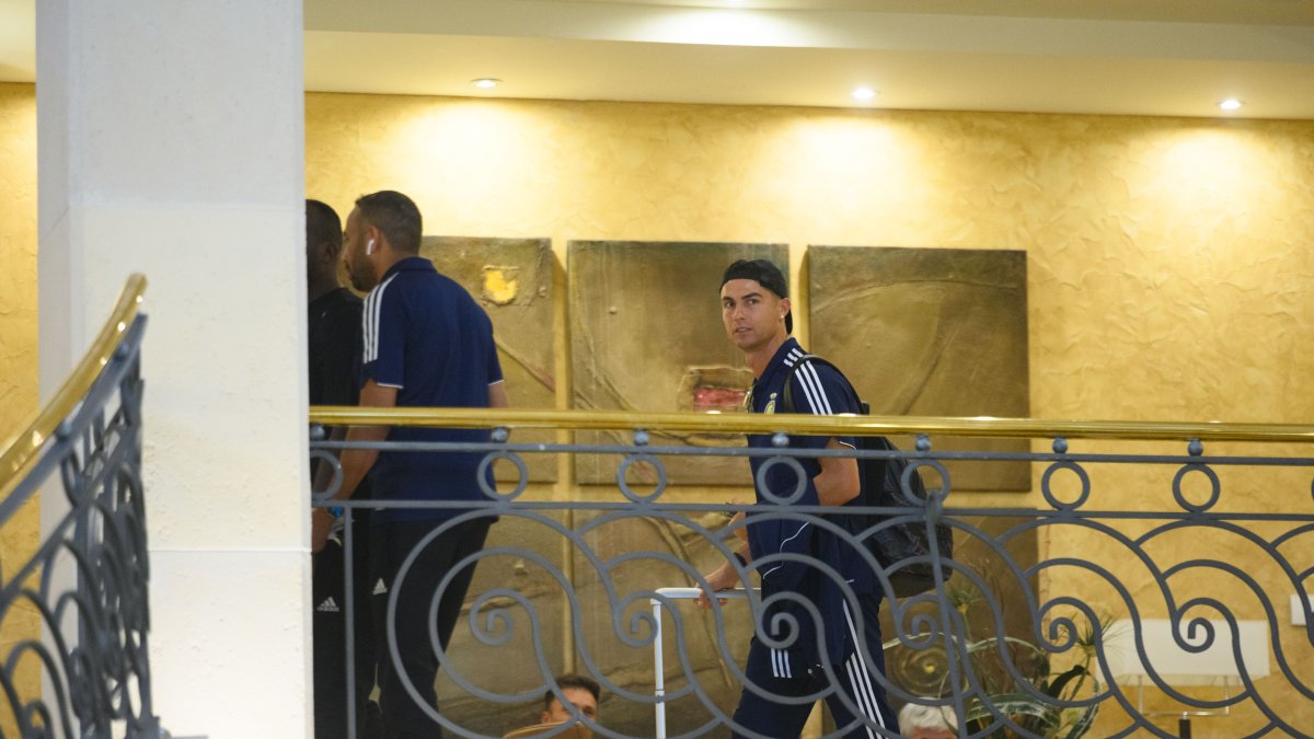 Cristiano Ronaldo en Almería donde se le espera pronto.