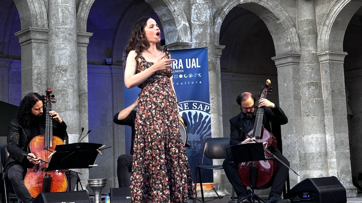 La soprano Quiteria Muñoz.